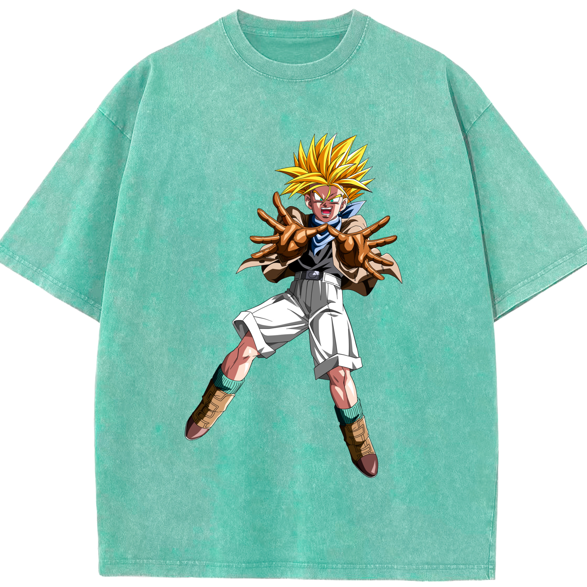 （画像用） ドラゴンボール DRAGON BALL 綿100% ヴィンテージ風 半袖Tシャツ（フロントプリント）